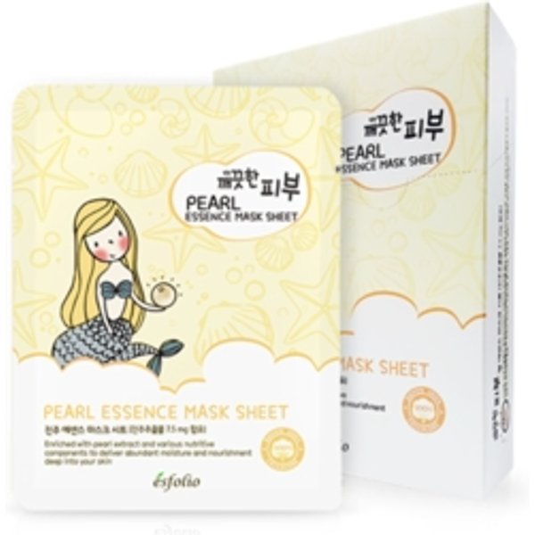 esfolio - Pure Skin Pearl Essence Mask Sheet (10er Pack)