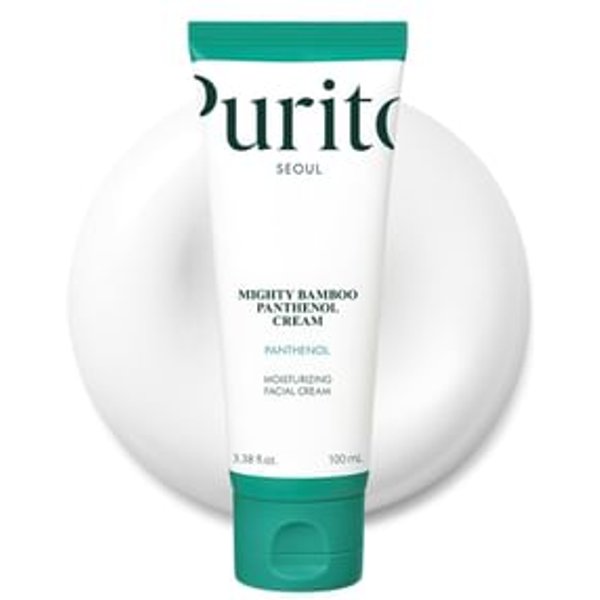 Purito SEOUL - Mighty Bamboo Panthenol Cream - Crème réparatrice au bambou