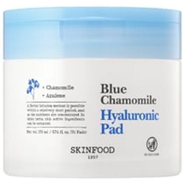 SKINFOOD - Blue Chamomile Hyaluronic Pad 70 pads