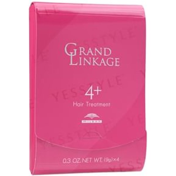 MILBON - Grand Linkage 4+ Hair Treatment Normal Hair 4 pcs