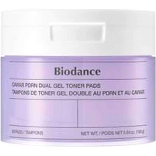 Biodance - Caviar PDRN Dual Gel Toner Pads - Disques tonique