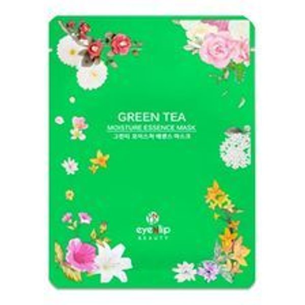 eyeNlip - Moisture Essence Mask Set - 10 Types Green Tea