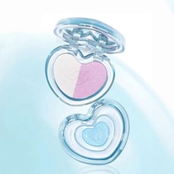 CZEL - Dual Color Fine Shimmer Highlighter Cream - 2 Colors H02# Ice Pink Lychee - 8.5g