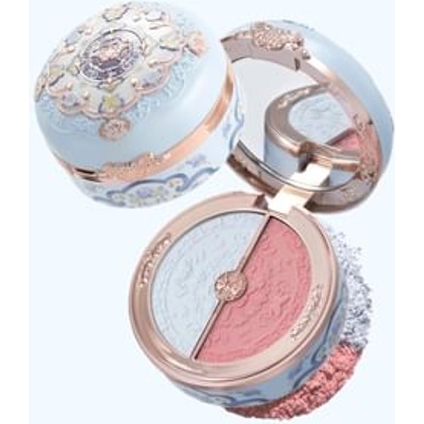 Flower Knows - Butterfly Cloud Collar Highlighting & Blush Duo Powder (02) - Poudre duo highlighter et blush