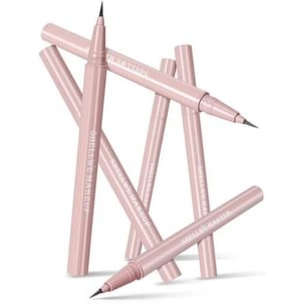 SHELLWE MAKEUP - Farasha Butterfly Fairy Eyeliner Pen - 3 Colors #S02 Dark Green Black - 0.5ml