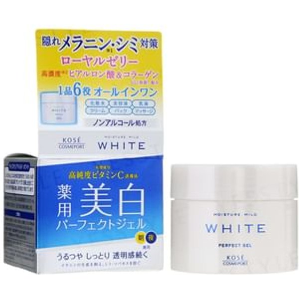 Kose - Crema en Gel Hidratante Moisture Mild White Perfect Gel