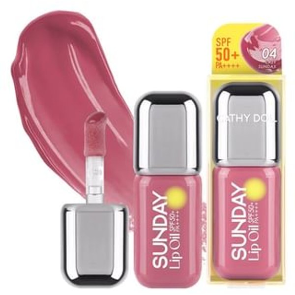 Cathy Doll - Sunday Lip Oil SPF 50+ PA++++ 04 Lazy Sunday