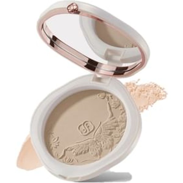 Florasis - Yurong Airbrushed Tinted Pressed Powder (Song Brocade Prestige Collection) - 2 Colors Z25 Lotus - 9g