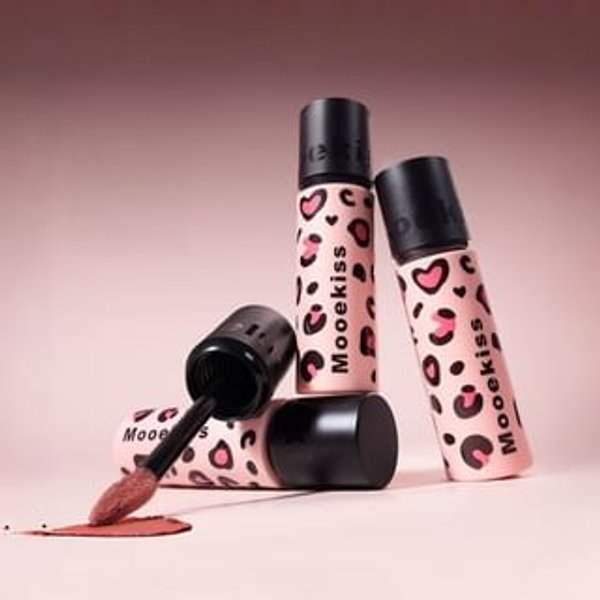 Mooekiss - Leopard Print Edition Sorbet Multi-Essence Lip Mud - 4 Colors BB02# Sweet Apricot - 3g