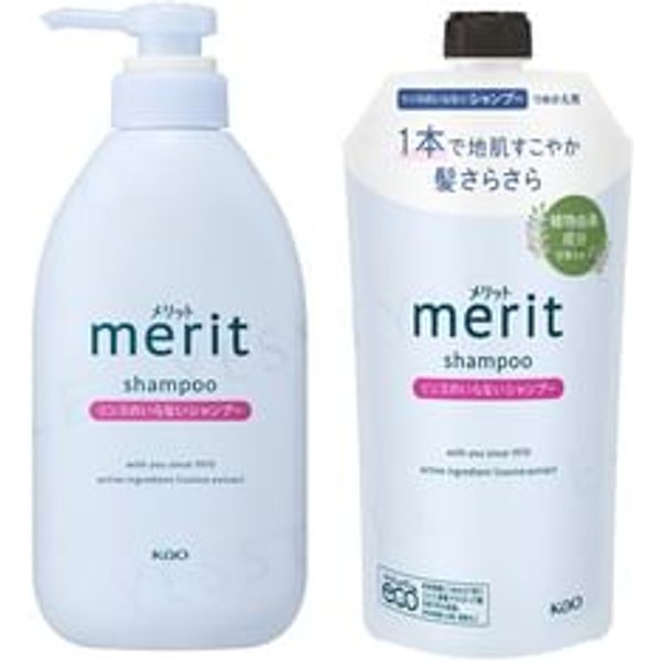 Kao - Merit Rinse In Shampoo 320ml Refill