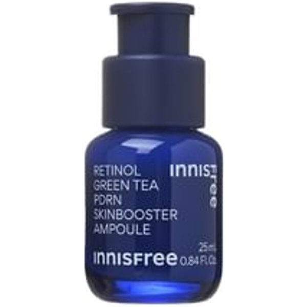 innisfree - Retinol Green Tea PDRN Skin Booster Ampoule - Ampoule booster rétinol-thé vert