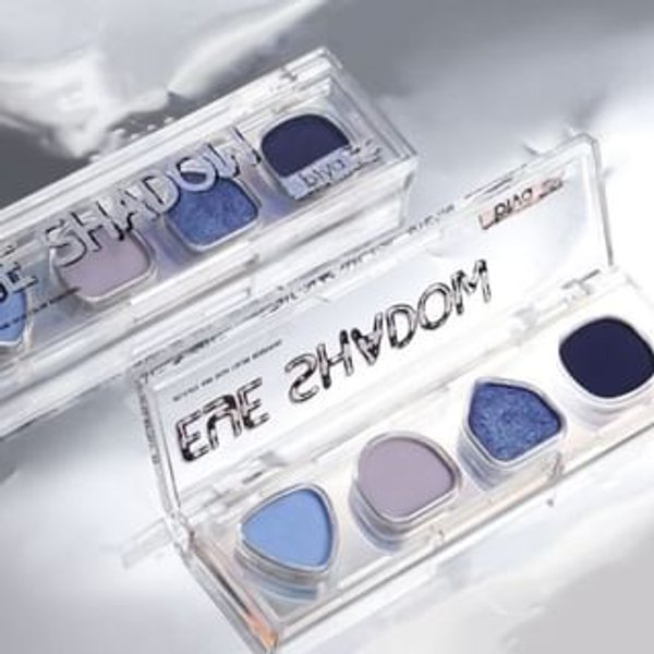 biya - Cyberpunk Eyeshadow Palette - 4 Types 101# Smoked Cold Ash - 4g