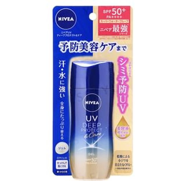 Nivea Japan - UV Deep Protect & Care Gel SPF 50+ PA++++ - Crème solaire
