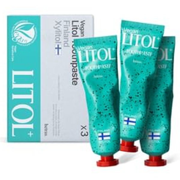 hetras - Vegan Litol Toothpaste Set 3 pcs