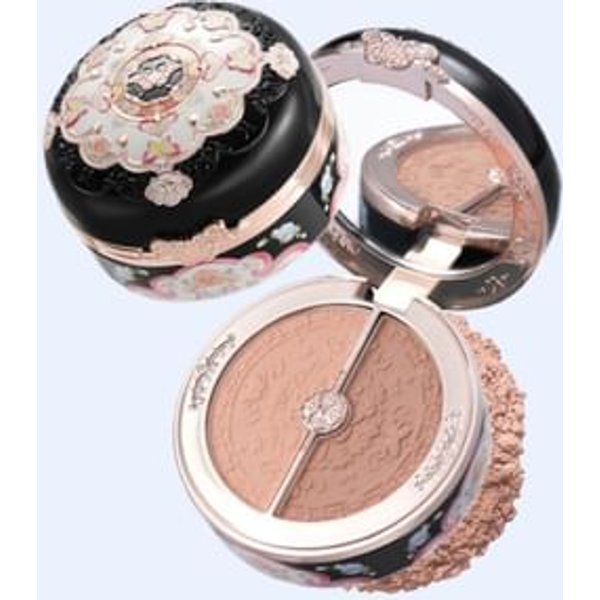 Flower Knows - Butterfly Cloud Collar Highlighting & Blush Duo Powder - Highlighter- & Rougepuder