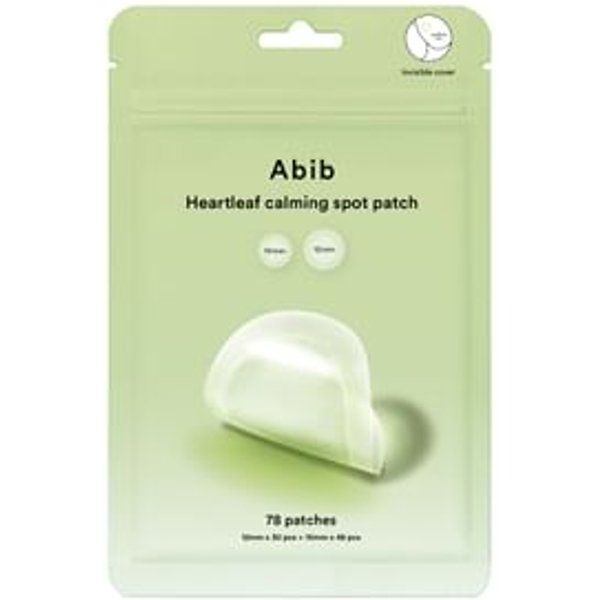 Abib - Heartleaf Calming Spot Patch - Patchs anti-imperfections apaisants
