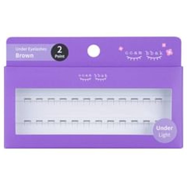 ccam bbak - Original Eyelash 2 Points - 13 Types Under Light Brown