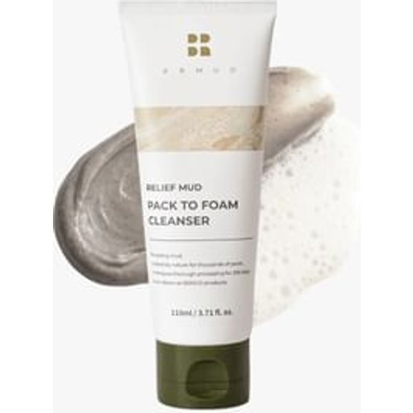 BRMUD - Relief Mud Pack To Foam Cleanser 110ml