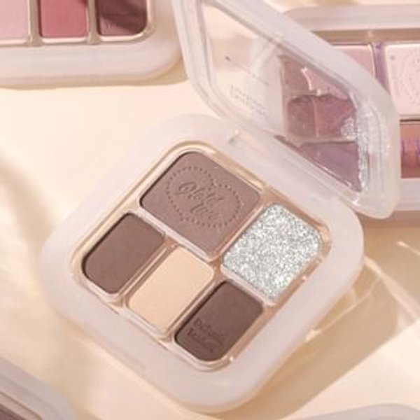 HOLD LIVE - Soft Eye-dotting Eyeshadow Palette - 7 Types #H02 - 6.8g