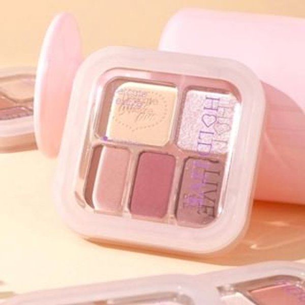 HOLD LIVE - Soft Eye-dotting Eyeshadow Palette - 7 Types #H03 - 6.8g