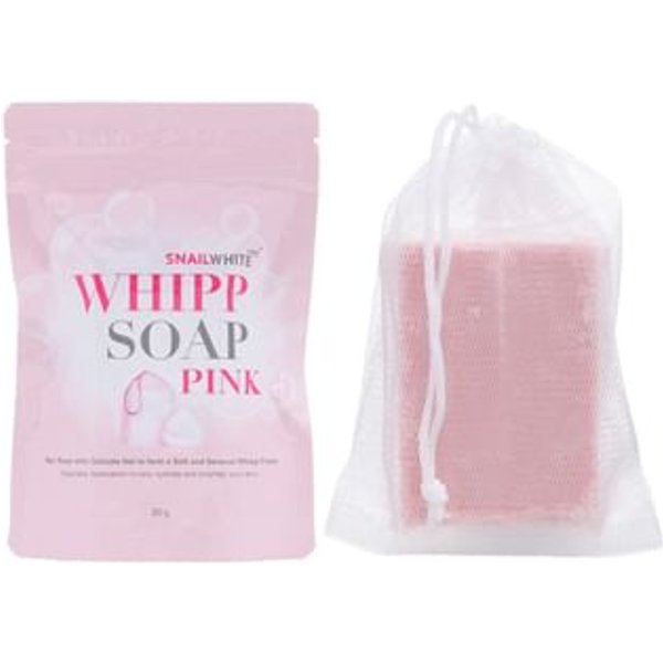NAMU LIFE SNAILWHITE - Whipp Soap Pink 80g