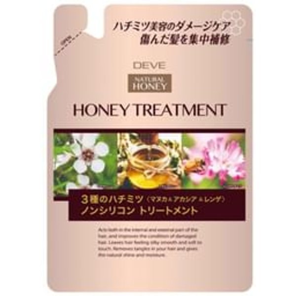 KUMANO COSME - Deve Natural Honey Honey Treatment 350ml Refill