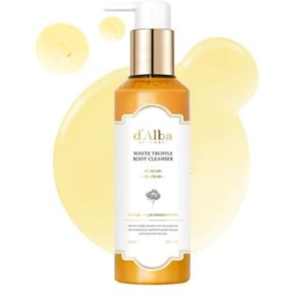 d'Alba - Jabón Corporal de Trufa Blanca White Truffle Oil Serum Body Cleanser