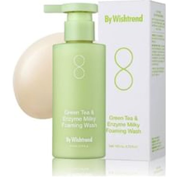By Wishtrend - Green Tea & Enzyme Milky Foaming Wash - Gesichtsreiniger