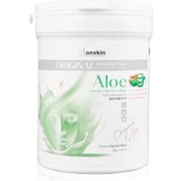 Anskin - Mascarilla Modeladora con Aloe Vera Original Aloe Modeling Mask (Bote) 240g