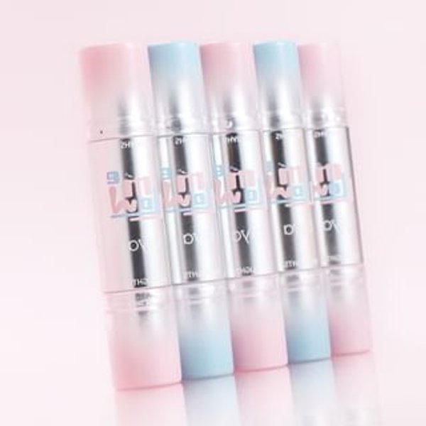 biya - Joyful Dual-Ended Contour Stick - 2 Shades DO02# Pink Coffee - 3.6g