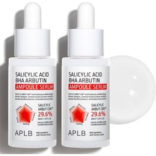 APLB - Salicylic Acid BHA Arbutin Ampoule Serum Set - Duo Sérums