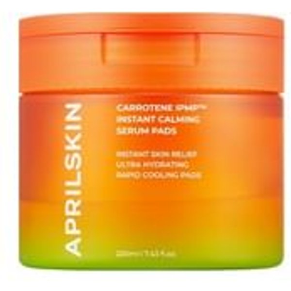 APRILSKIN - Discos de Algodón con Séum Carrotene IPMP Instant Calming Serum Pads