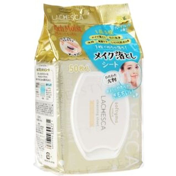 Kose - Softymo Lachesca Cleansing Sheet Rich Moist - Reinigungstücher