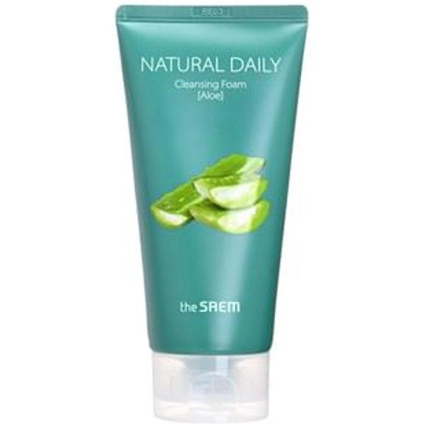 The Saem - Natural Daily Cleansing Foam - 4 Types Aloe