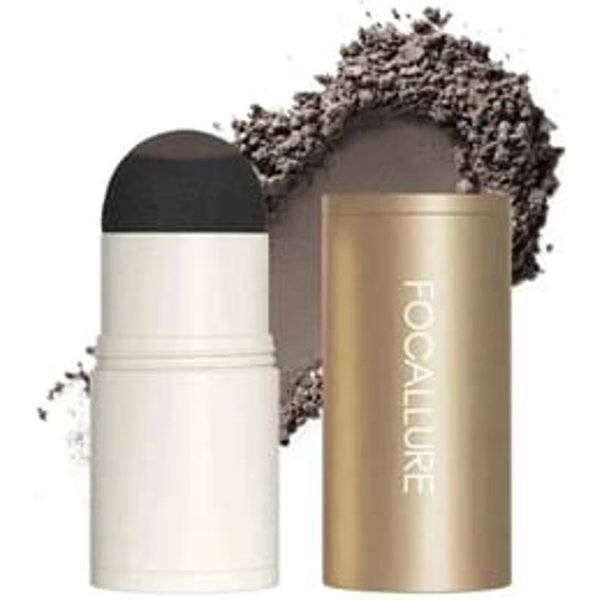 FOCALLURE - New Eyebrow Stamp Stencil Kit - 3 Colors #BR04 Red Brown