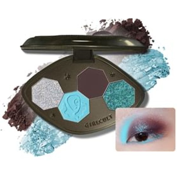 GIRLCULT - Strange Tales Series Vision Eyeshadow Palette 45# Blue Heaven - 4.5g