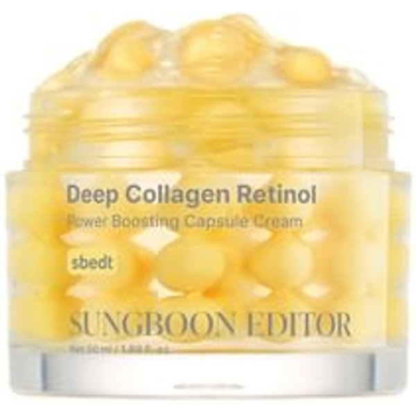 SUNGBOON EDITOR - Deep Collagen Retinol Power Boosting Capsule Cream - Pflegende Gesichtscreme
