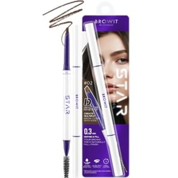Browit - Star Eyebrow Pencil 02 Stellar Brown