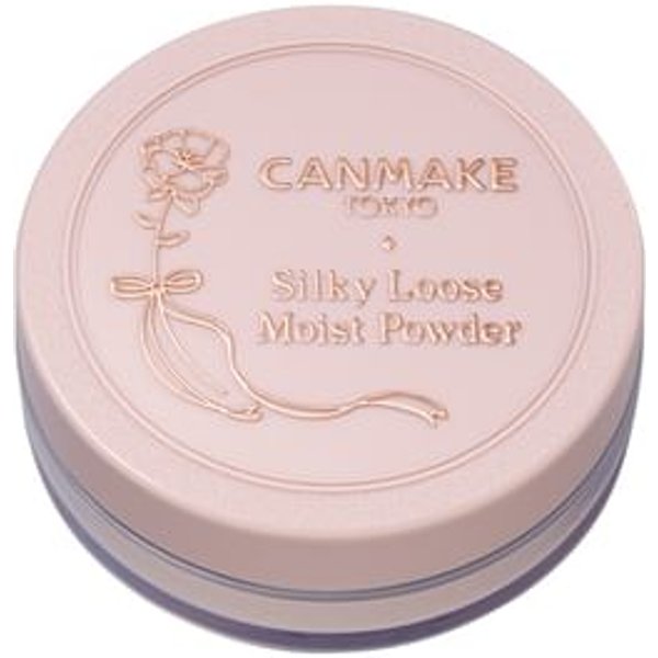 Canmake - Silky Loose Moist Powder SPF 23 PA++ P01 Luster Pink