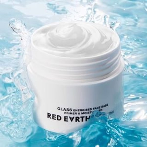RED EARTH - Glass Energised Face Base Primer and Moisturizer #Glass - 50g