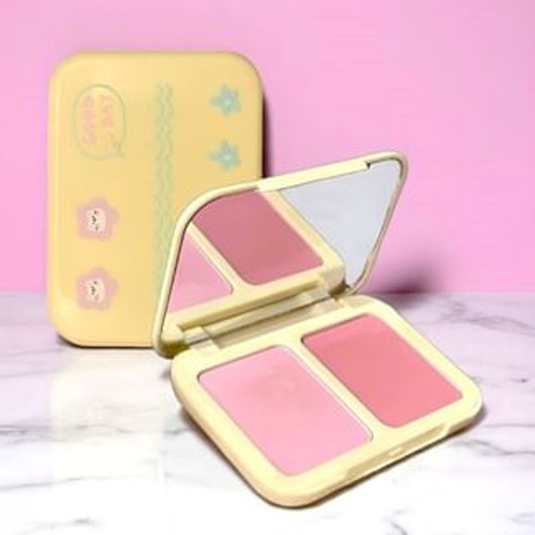HERORANGE - 2 in 1 Hazy Sweet Blush Palette - 8 Colors #04 Lavender Ballet