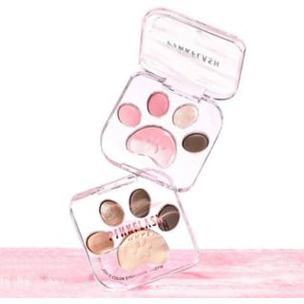 PINKFLASH - Pawfect Wink 5 Colors Eyeshadow Palette - 6 Type #BR01 Mocha Bengal - 6g