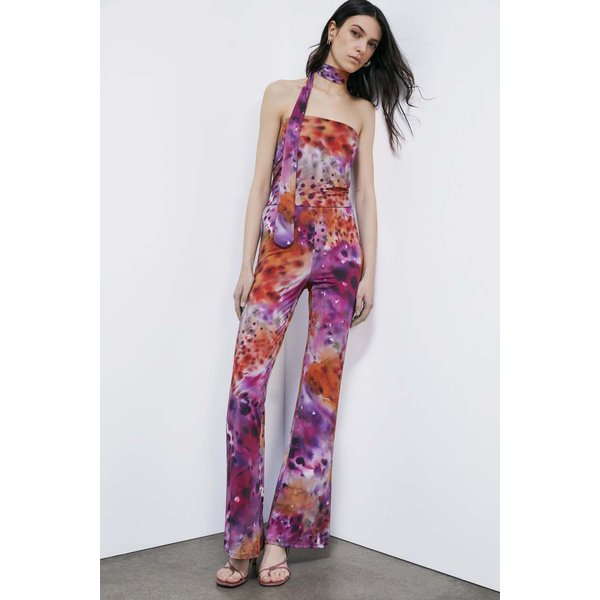 Slim-Jumpsuit Mit Floralem Print-image