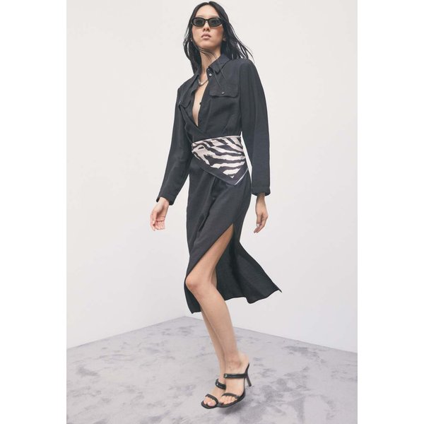 Midi-Hemdblusenkleid Aus Modal-image