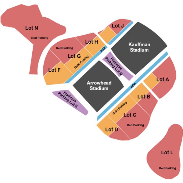 PARKING: Kansas City Chiefs vs. Los Angeles Chargers