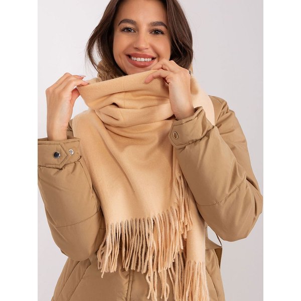 Shawl model 187607 AT - ONE-SIZE-FITS-ALL - Beige