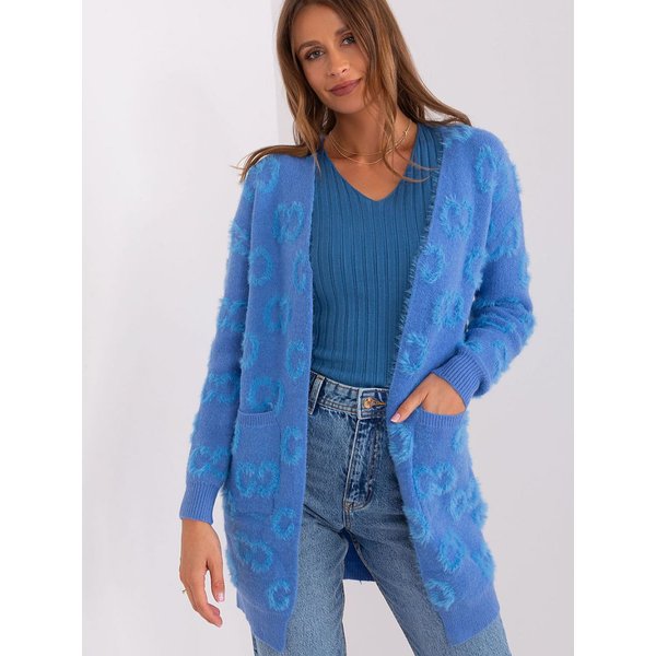 Cardigan model 187764 AT - ONE-SIZE-FITS-ALL - Blue