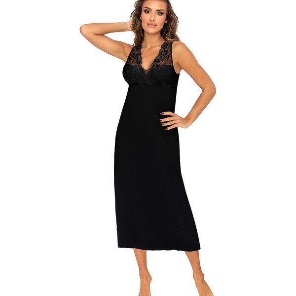 Nightshirt model 188067 Donna - 38 - Black