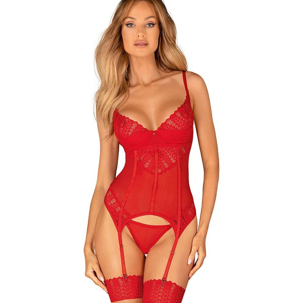 Sexy set model 188072 Obsessive - XL/XXL - Red