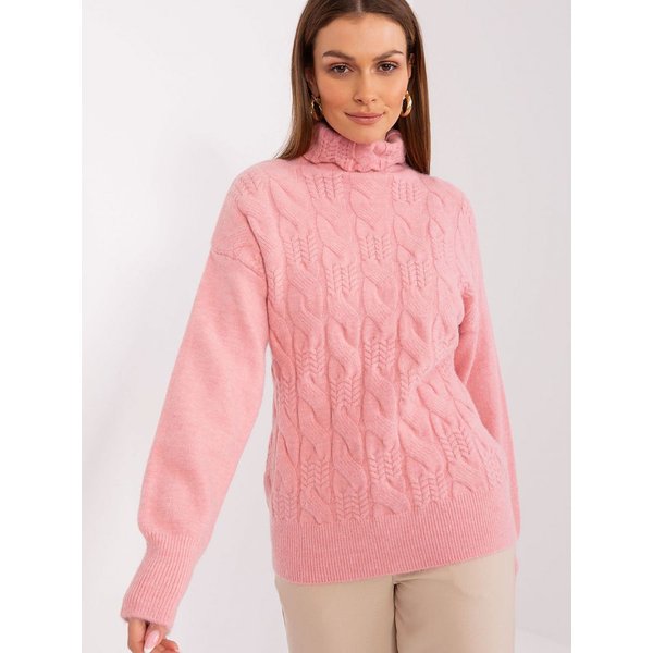Turtleneck model 189889 AT - ONE-SIZE-FITS-ALL - Pink